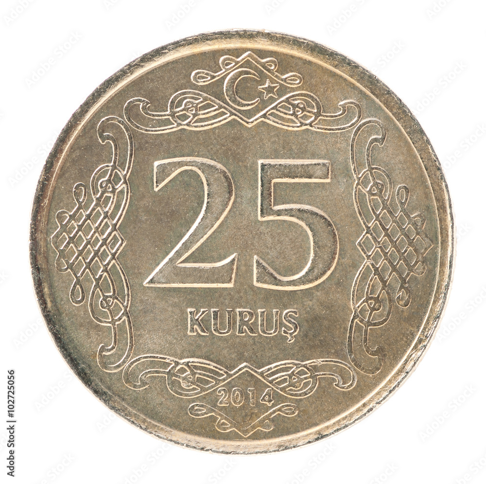 Turkish Kurus coin Turkish Kurus coin