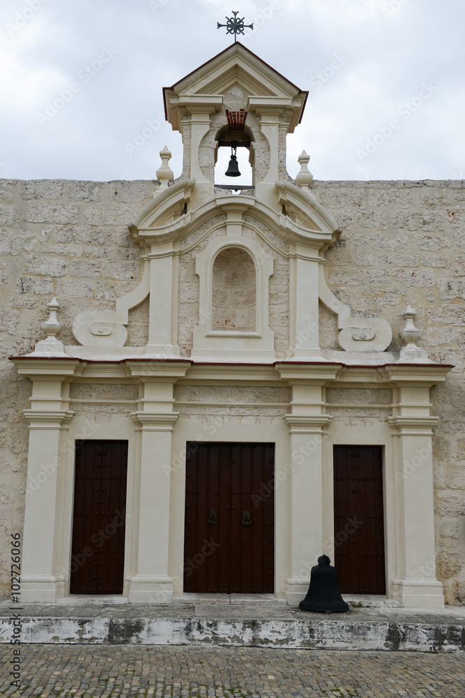 San Carlos chapel at La Cabana fortress at Havana