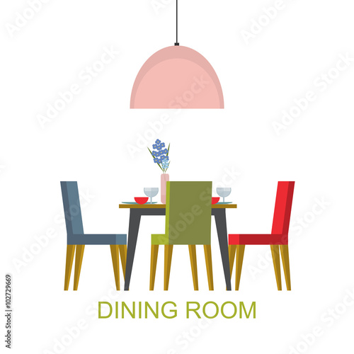 Dining room interior 