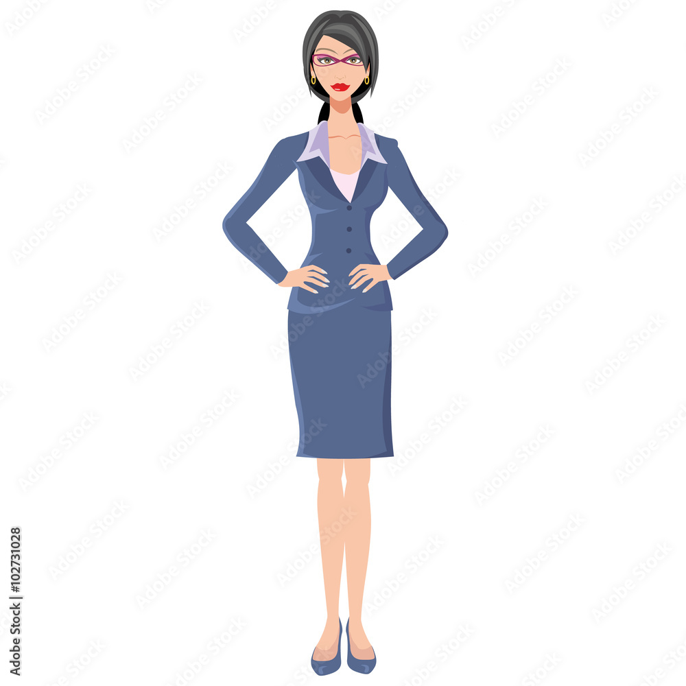 Fototapeta premium business-woman