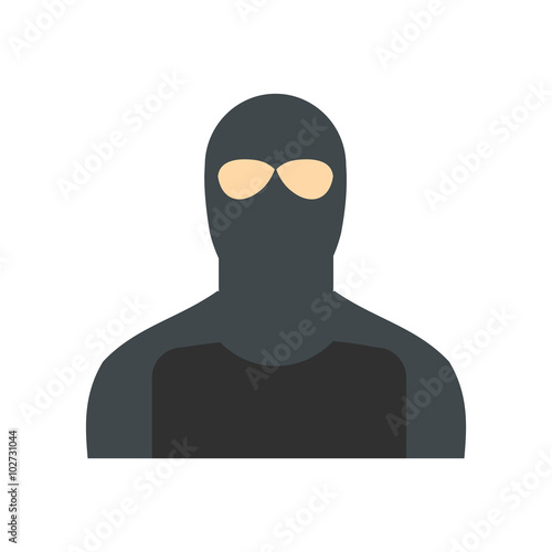 Man in a mask flat