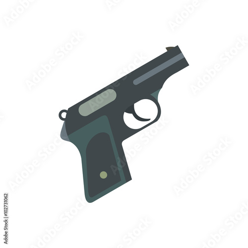 Gun flat icon