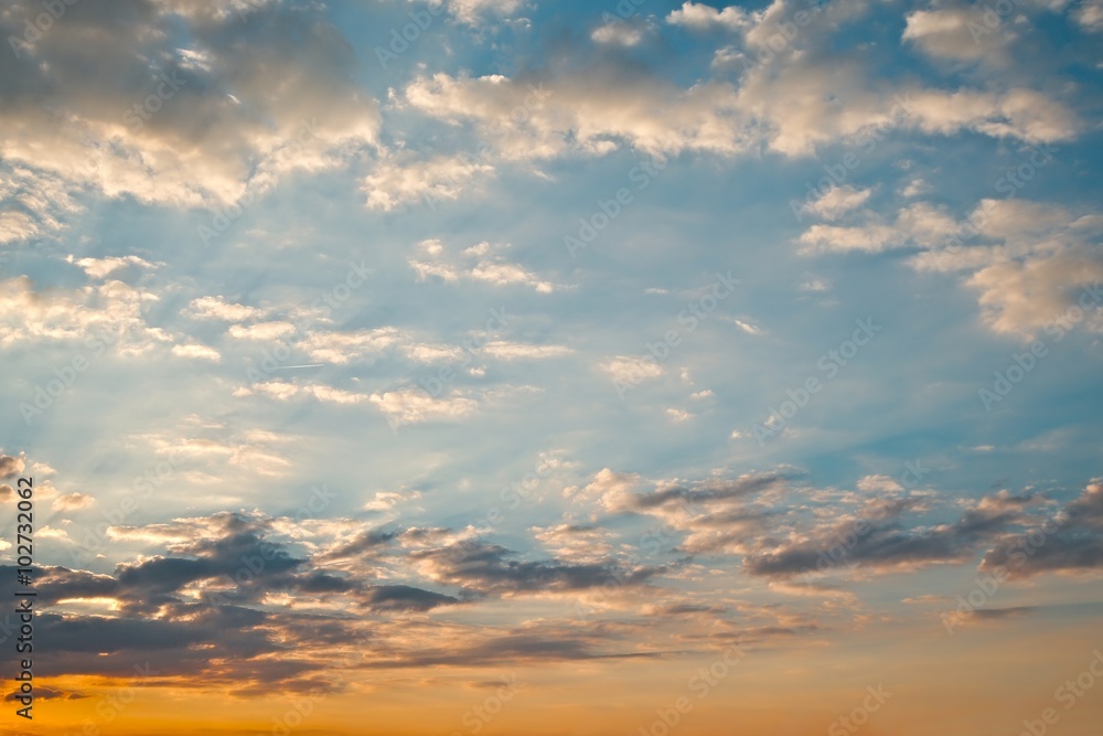 Fototapeta premium Clouds in the sky