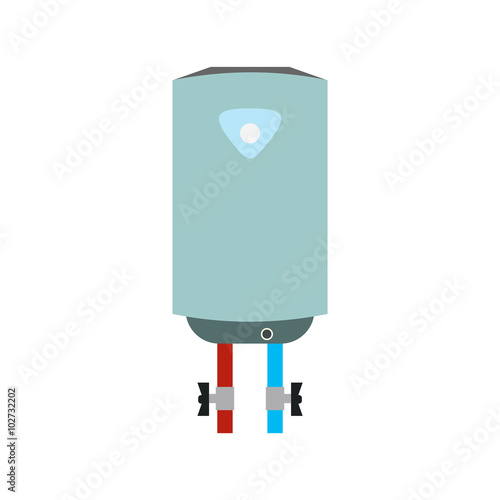 Boiler flat icon 