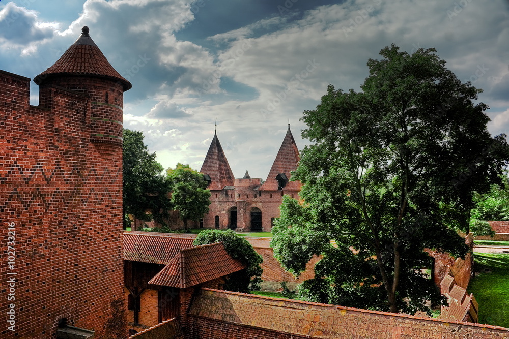 Zamek krzyżacki w Malborku