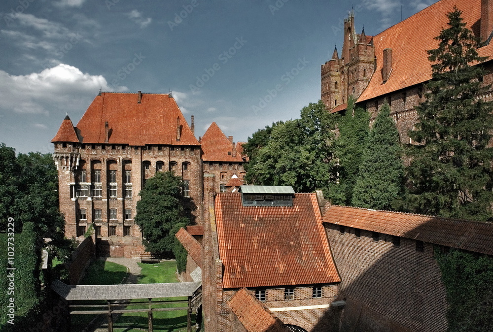 Zamek krzyżacki w Malborku
