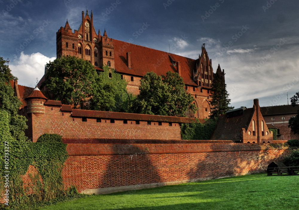 Zamek krzyżacki w Malborku