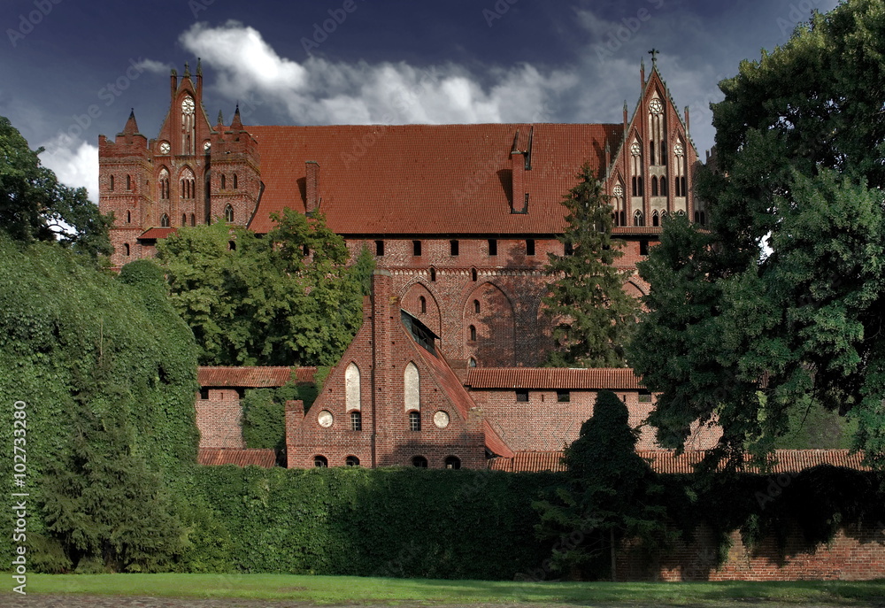 Zamek krzyżacki w Malborku