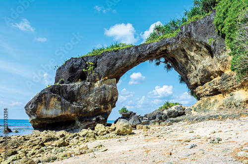 sea arch at Neil Island, Andaman India © s4sanchita