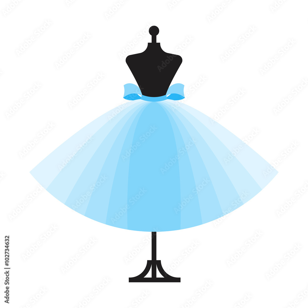 Obraz premium dummy dress illustration vector