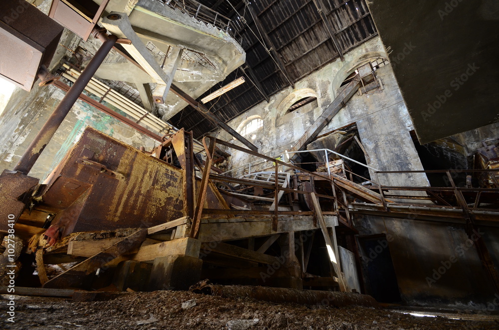 Industria mineraria abbandonata