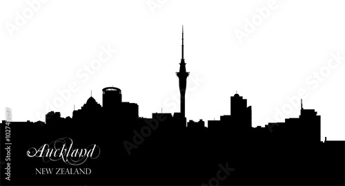 auckland silhouette