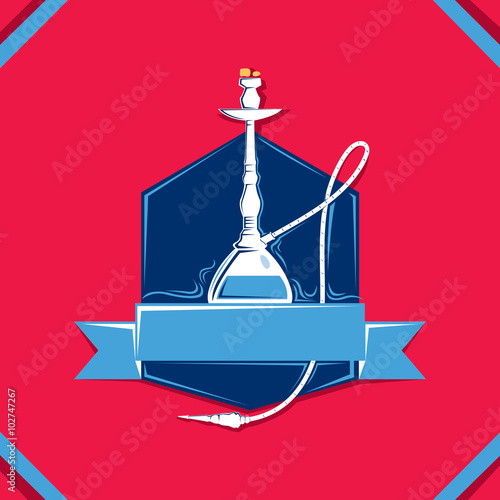 Hookah Lounge Bar Menu, Nargile, Nargila, hubble bubble (Vector Art)