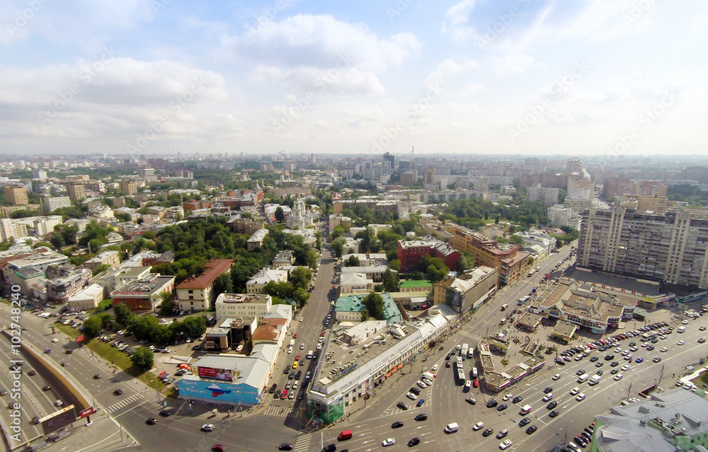 Fototapeta premium Taganskaya intersection
