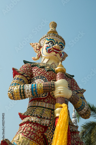 Shrine Udon Thani City Shrine The worship of the inhabitants And adloussopy Giant who protect the city of Udon Thani  Thailand
