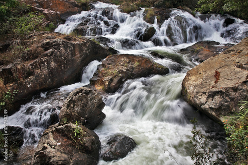 Datanla waterfall in Dalat. Vietnam