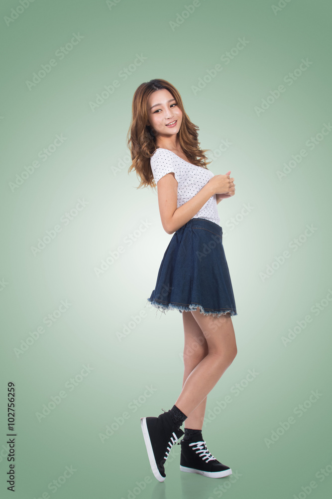 Young Asian woman Young Asian woman