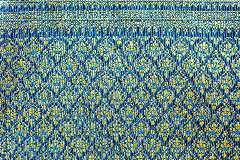 Thai silk fabric pattern Thai silk fabric pattern