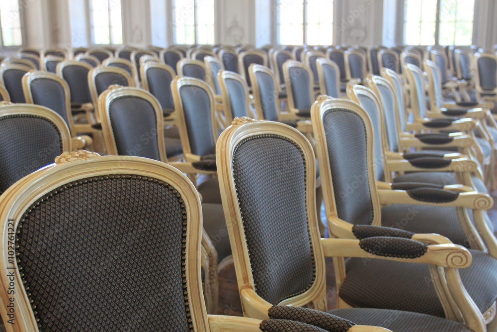 Fototapeta premium Chairs in the hall