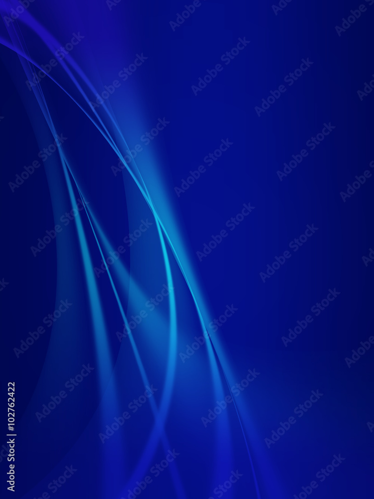 Obraz premium Abstract Blue Background for Design Illustration 