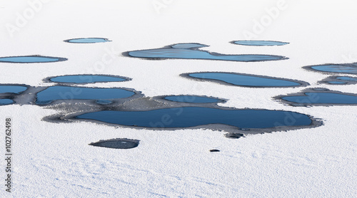 Holes in the icecap