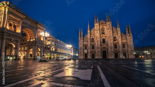 Milan, Italy: Piazza del Duomo, Cathedral Square