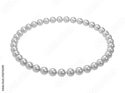 Fotografie, Obraz pearl necklace