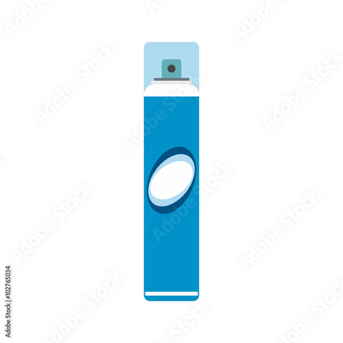 Hairspray flat icon 