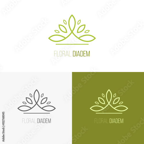 Template logo inspiration for shops, companies, advertising or other business.