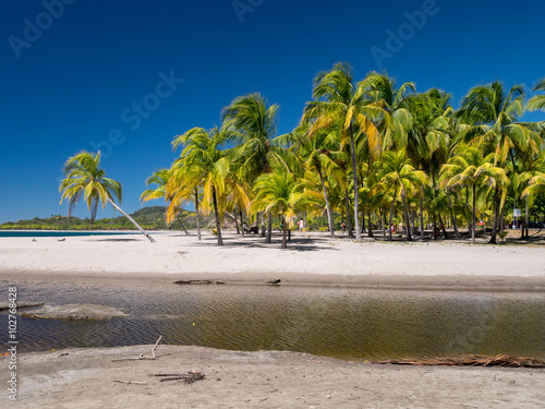 Carrillo Beach in the near of Samara photo