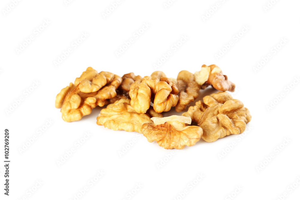 Walnut isolated on a white background Walnut isolated on a white background