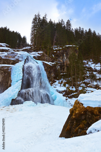 Waterfall Krimml - Tirol Austria photo