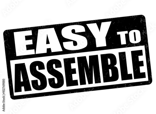Easy to assemble stamp