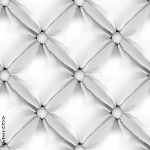White Seamless  Leather Upholstery Pattern