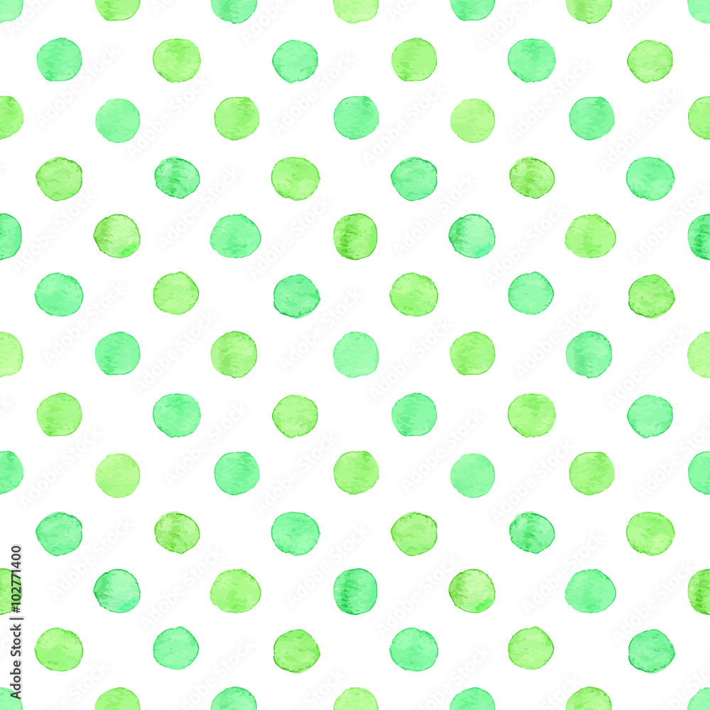 Seamless watercolor dots pattern Seamless watercolor dots pattern