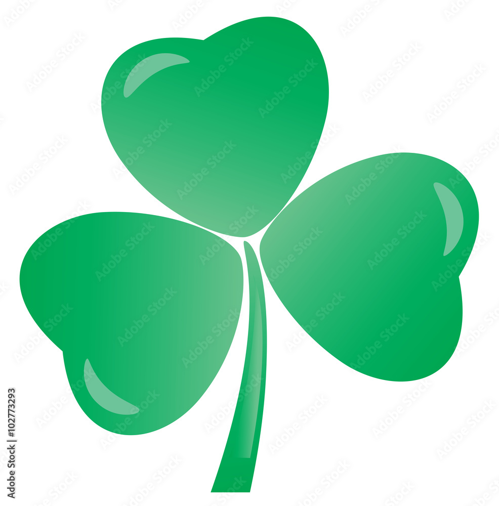 Fototapeta premium Vector Shamrock Icon
