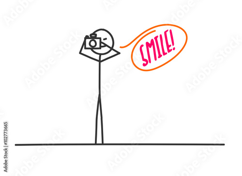 sm foto machen smile I