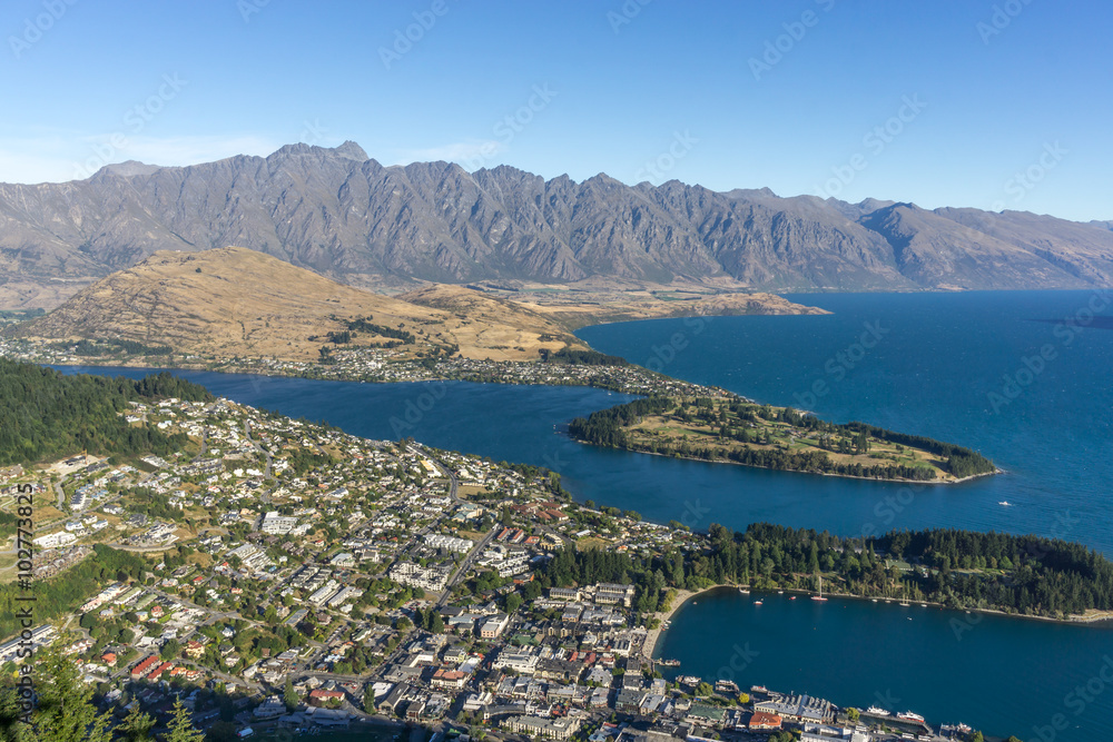 Obraz premium queenstown view