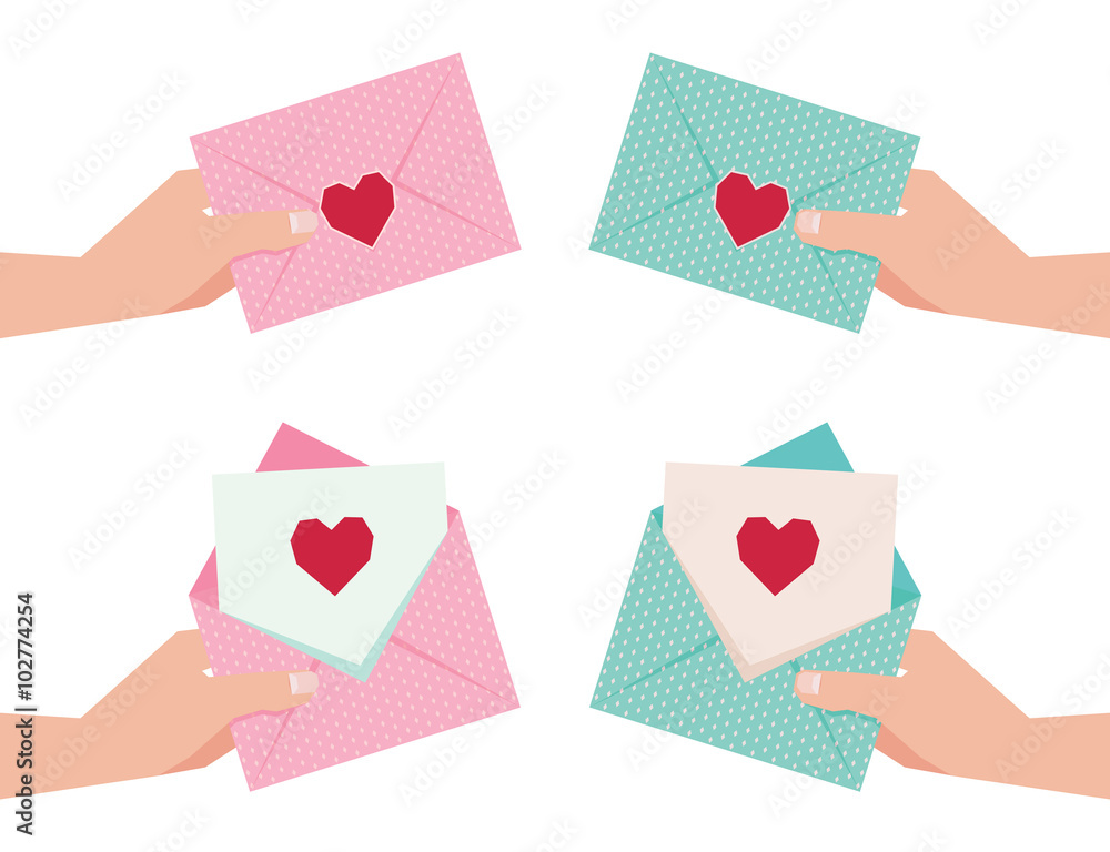 Stock vector illustration of a hand giving an envelope with Vale Stock vector illustration of a hand giving an envelope with Vale