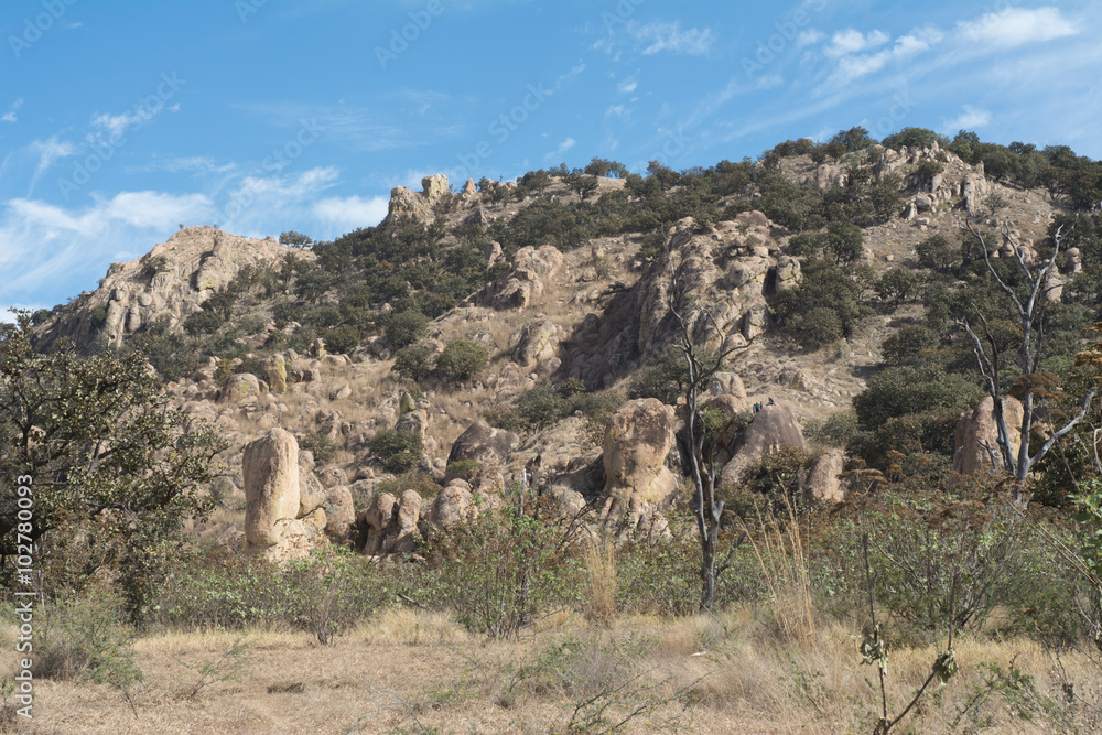 Montaña de rocas llamado El Diente.