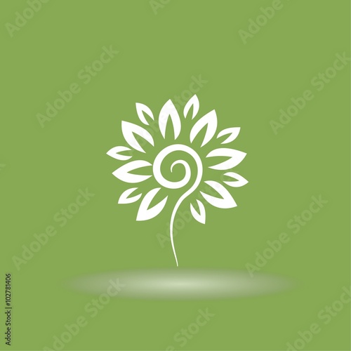 Pictograph of flower