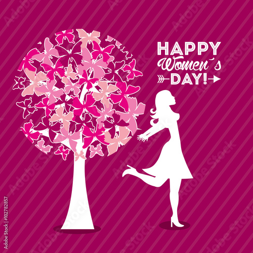happy womens day design 
