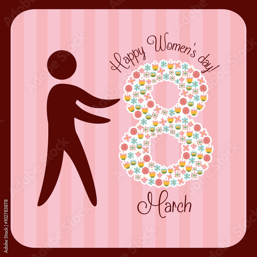 happy womens day design 