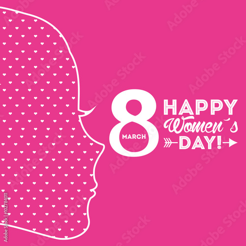 happy womens day design 