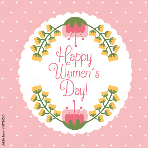 happy womens day design 