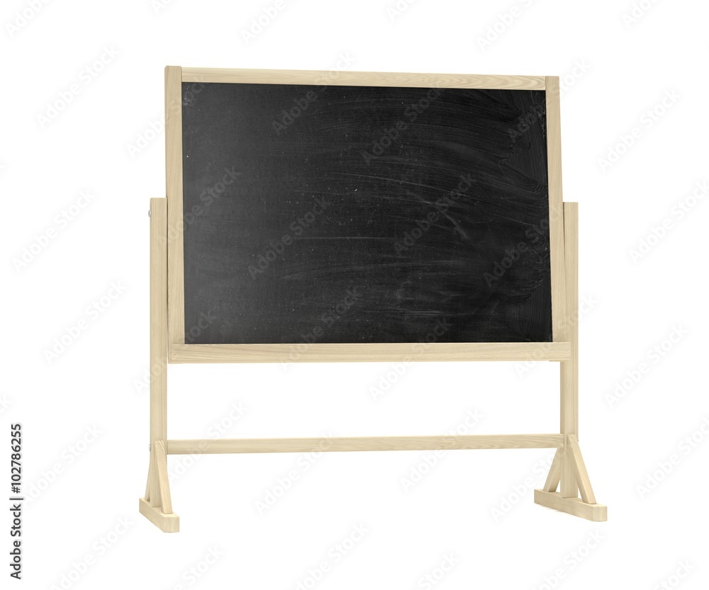 Obraz premium blackboard, chalkboard isolated on white