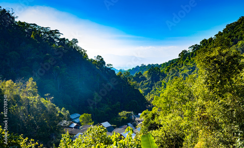 Village in the mountain