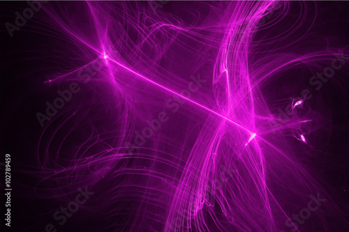 purple glow energy wave. lighting effect abstract background for