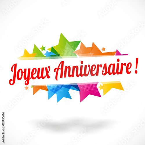 Joyeux anniversaire !