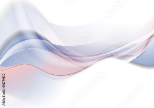 Abstract rose quartz and serenity wavy background